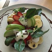 Thanks for my beautiful delicious vegan gf brekky.  at Way2live Cafe & Pantry in Hammondville