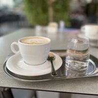   at Cafe Central in Portoroz