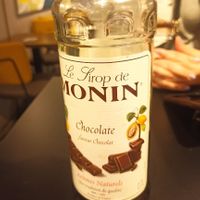 Sirope de chocolate apv. at Santa & Co in Santander