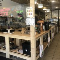 Inside at Cafe Jardin in Verdun