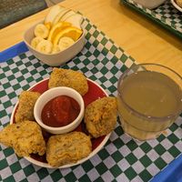 Kids meal at Cafe Jardin in Verdun