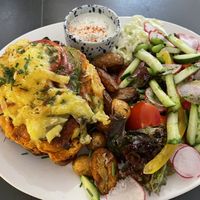 Schnitzel   at Mazā Terapija in Riga