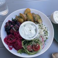 herring-less bowl  at Mazā Terapija in Riga