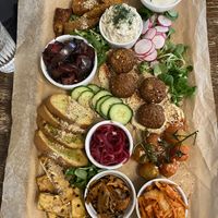 snackplatter  at Mazā Terapija in Riga