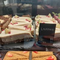 Desserts at Mazā Terapija in Riga