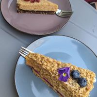 Cakes at Mazā Terapija in Riga