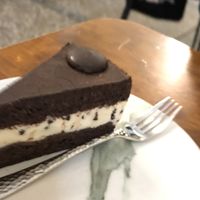 cookie dough cake   at Mazā Terapija in Riga