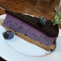 blueberry cake  at Mazā Terapija in Riga