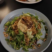Mushroom risotto at Mazā Terapija in Riga