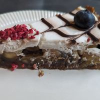 Banoffee pie at Mazā Terapija in Riga