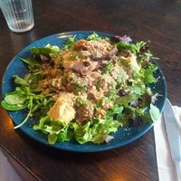 Mushroom risotto at Mazā Terapija in Riga