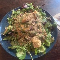 Mushroom risotto (really good)  at Mazā Terapija in Riga