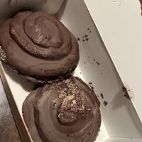 Take away: pastry with poppy seeds and chocolate 🍫   at Mazā Terapija in Riga