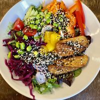 Tempeh Salad  at Mazā Terapija in Riga
