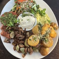 English breakfast   at Mazā Terapija in Riga