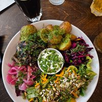 Herringless bowl at Mazā Terapija in Riga