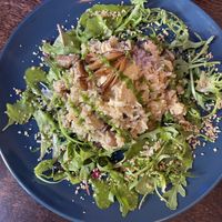 Mushroom risotto  at Mazā Terapija in Riga