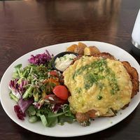 Soy schnitzel  at Mazā Terapija in Riga