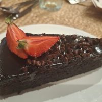 September 2025 - chocolate cake at Mazā Terapija in Riga