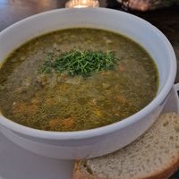Soup at Mazā Terapija in Riga