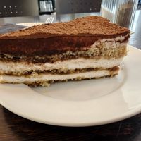Tiramisu at Mazā Terapija in Riga