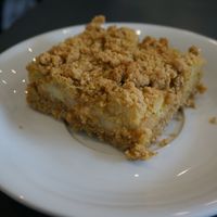 Rhubarb Tart at Mazā Terapija in Riga