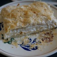 Napoleon Cake at Mazā Terapija in Riga