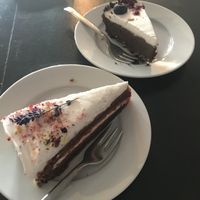 Best vegan cakes in Riga at Mazā Terapija in Riga