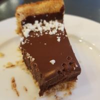 Chocolate coconut pie 🥰 at Mazā Terapija in Riga
