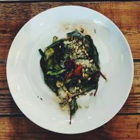 Pesto gnocchi at Mazā Terapija in Riga