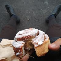 Zimtschnecke at Mazā Terapija in Riga