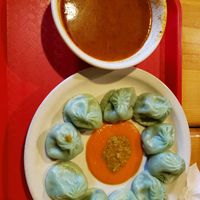 Vegan momos at Bridges Nepali Cuisine - Northside in Cincinnati