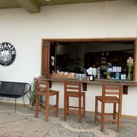 Front entrance off Main Street  at Organi-K in Sayulita
