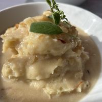 Vegan white Dödoli  at Gostilna in Picerija Ajda in Cankova