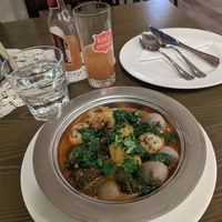 Vegetables stuffed with grains and herbs  at The Singing Nettle - Žara iz duvara in Sarajevo