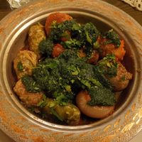 Main local food at The Singing Nettle - Žara iz duvara in Sarajevo