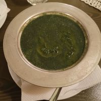 Spianch soup at The Singing Nettle - Žara iz duvara in Sarajevo