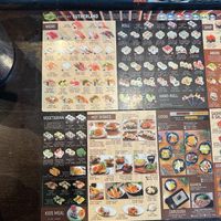 Vegetarian section bottom left at Sushi Train in Sutherland