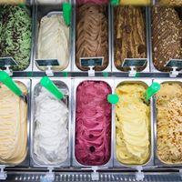 Gelato  at Nom Nom Natural Gelato in Bulimba