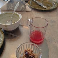 Dessert from the day menu at Veganation in Antwerpen