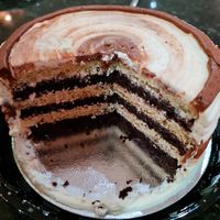 Chocolate and Vanilla swirl cake at Coughlans Bakery - Beckenham in Beckenham