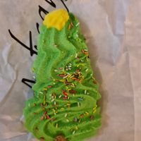 Meringue Christmas tree at Coughlans Bakery - Beckenham in Beckenham