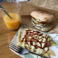   at Vegan 365 Kitchen in Skopje