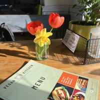   at Vegan 365 Kitchen in Skopje