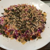Coleslaw at Vegan 365 Kitchen in Skopje
