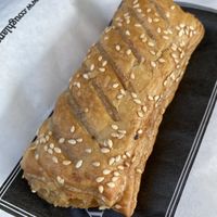 Vegan sausage roll  at Coughlans Bakery - London Rd in Croydon