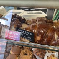 Creme brûlée croissant  at Coughlans Bakery - London Rd in Croydon