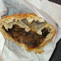 middle of the v steak bake at Coughlans Bakery - London Rd in Croydon