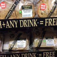 The chilled sandwiches ready to be toasted at Coughlans Bakery - High St in Croydon