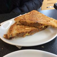 The meatballs and cheese toastie at Coughlans Bakery - High St in Croydon